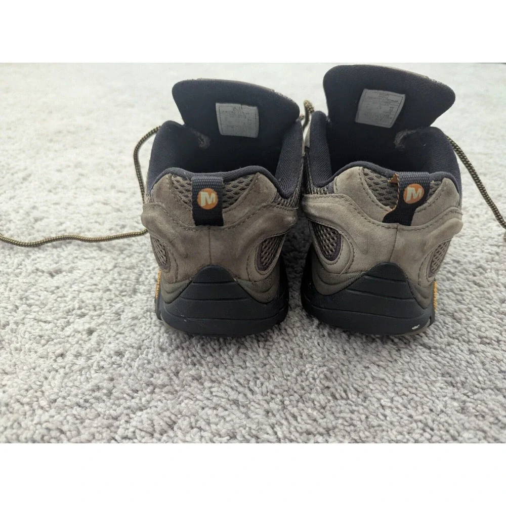 Merrell Moab Vent Hiking Trail Shoes Mens‎ 6 Waterproof Hiking Boots Brown